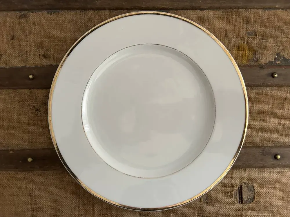 Assiette Filet Or Plate