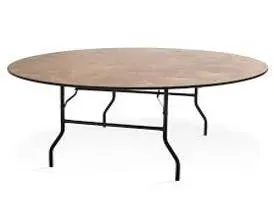 Table Ronde en Bois
